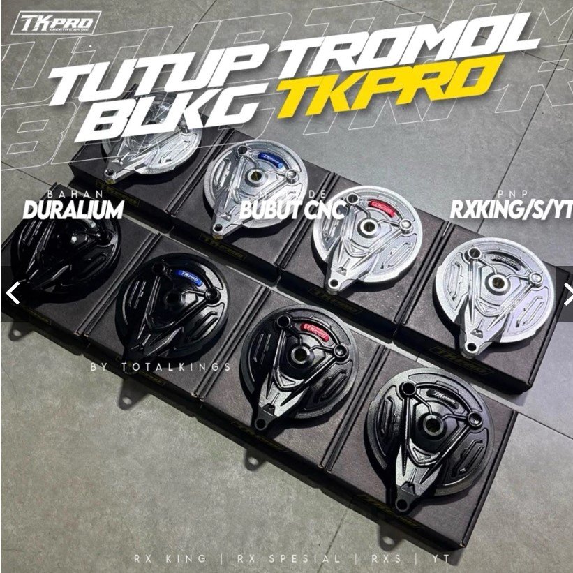 TUTUP TROMBOL CNC RXKING BILET BY TKPRO ORIGINAL TKPRO