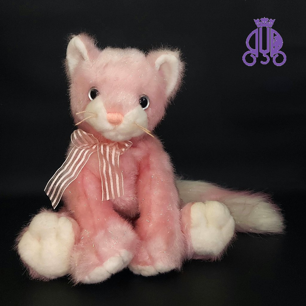 Boneka vintage karakter kucing Glamour Cat Classic TY