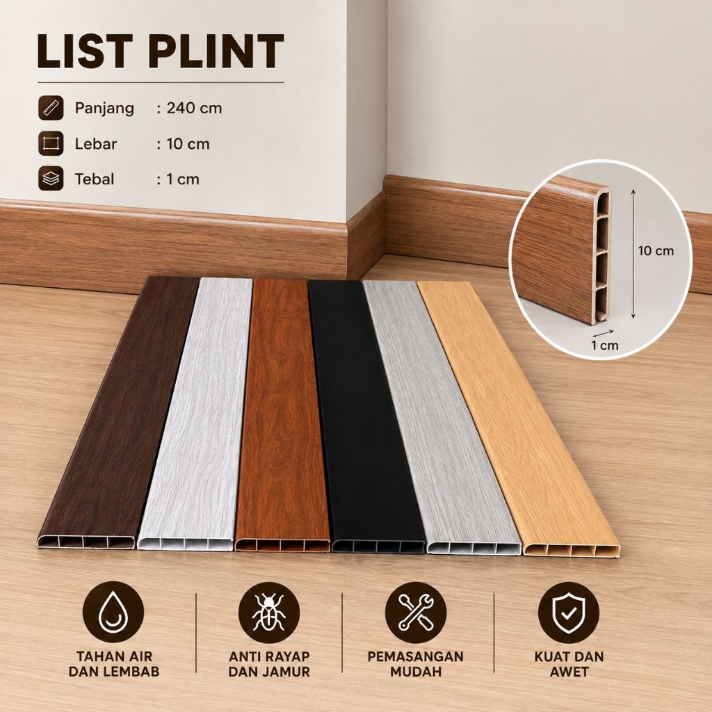 List PLINT /plint list plank/skriting lantai vinyl/lantai kayu