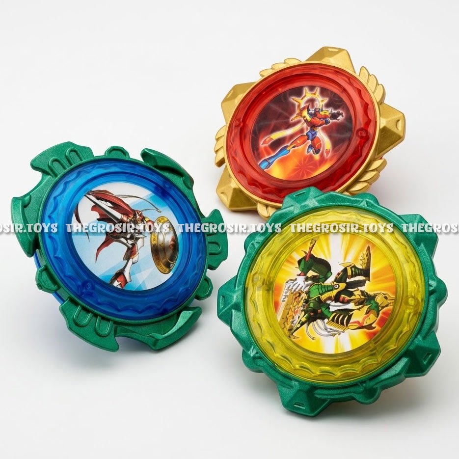 TGT Gasing Beast Soul Tarik MC412 BESAR RANDOM Gangsing Beyblade Termasuk Tarikan
