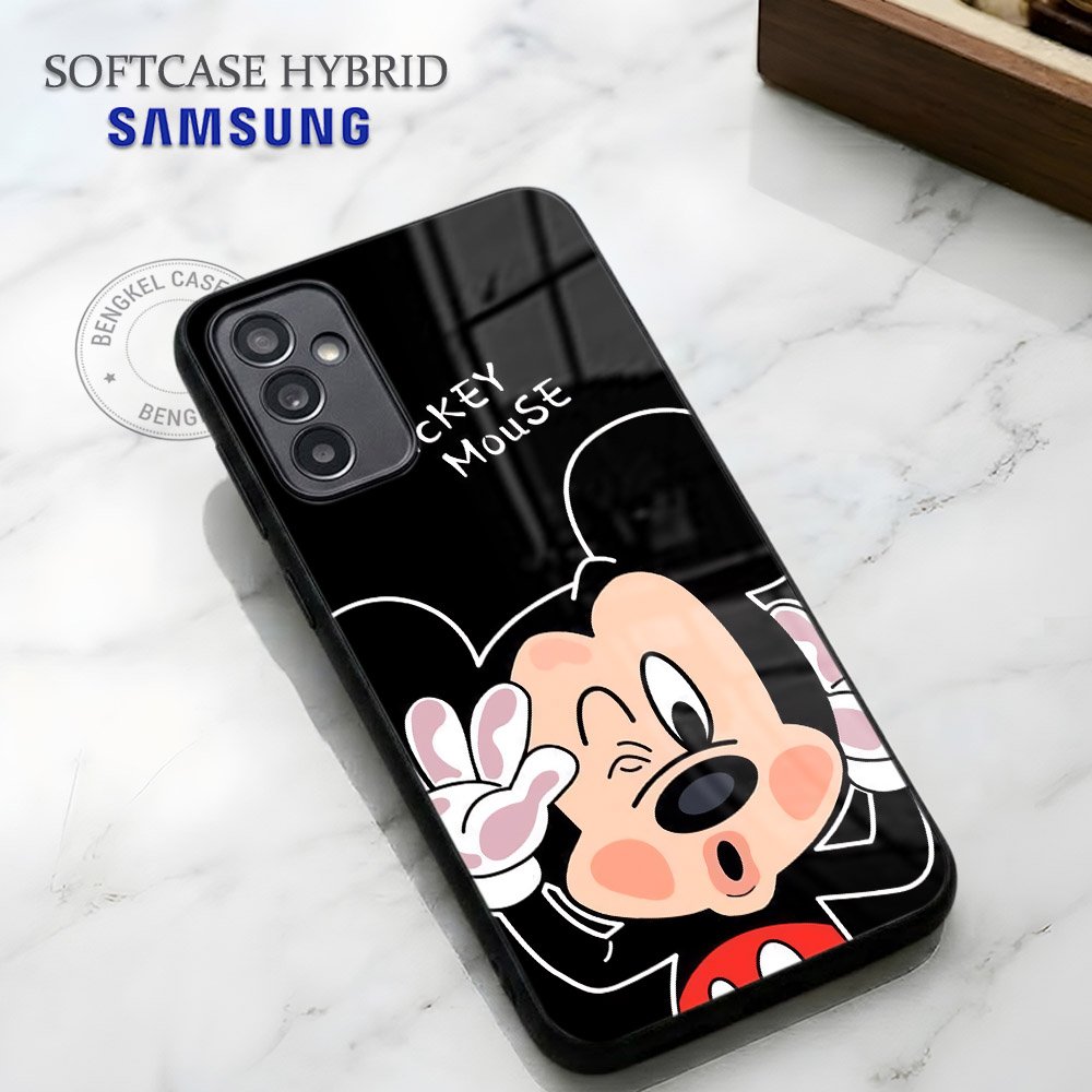 BS37 Softase Kilau Samsung M23 5G  M14 5G  A24 4G  A34 5G  A54 5G Casing Hp Samsung  Pelindung Smart