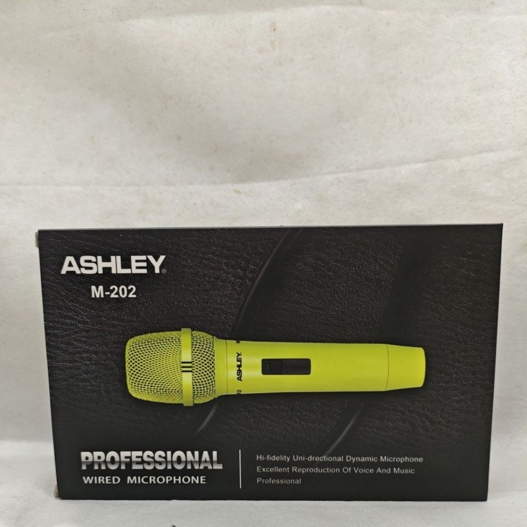 Mic Kabel Ashley M202 Panjang 5 Meter Vocal Microphone