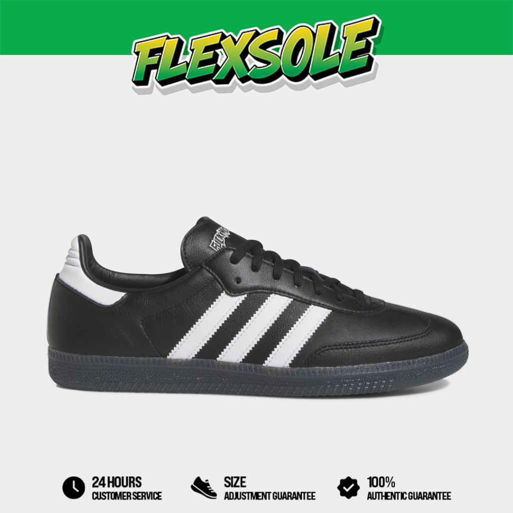 Flexsole - Sepatu Adidas Samba OG Fucking Awesome FA Black Sneakers Casual Authentic