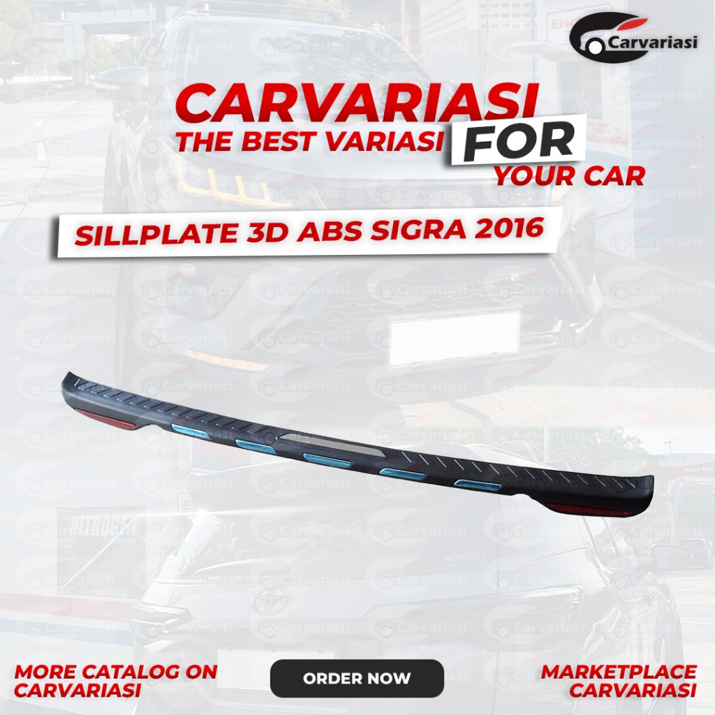 Sillplate Sigra 2016 3D SILLPLATE BAGASI SIGRA 2016 3D