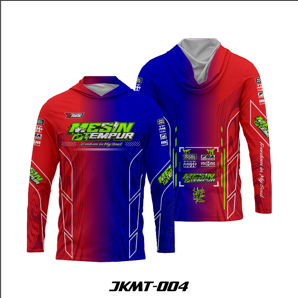 Jersey Baju Kaos Mesin Tempur Kupluk Full Printing Dryfitt