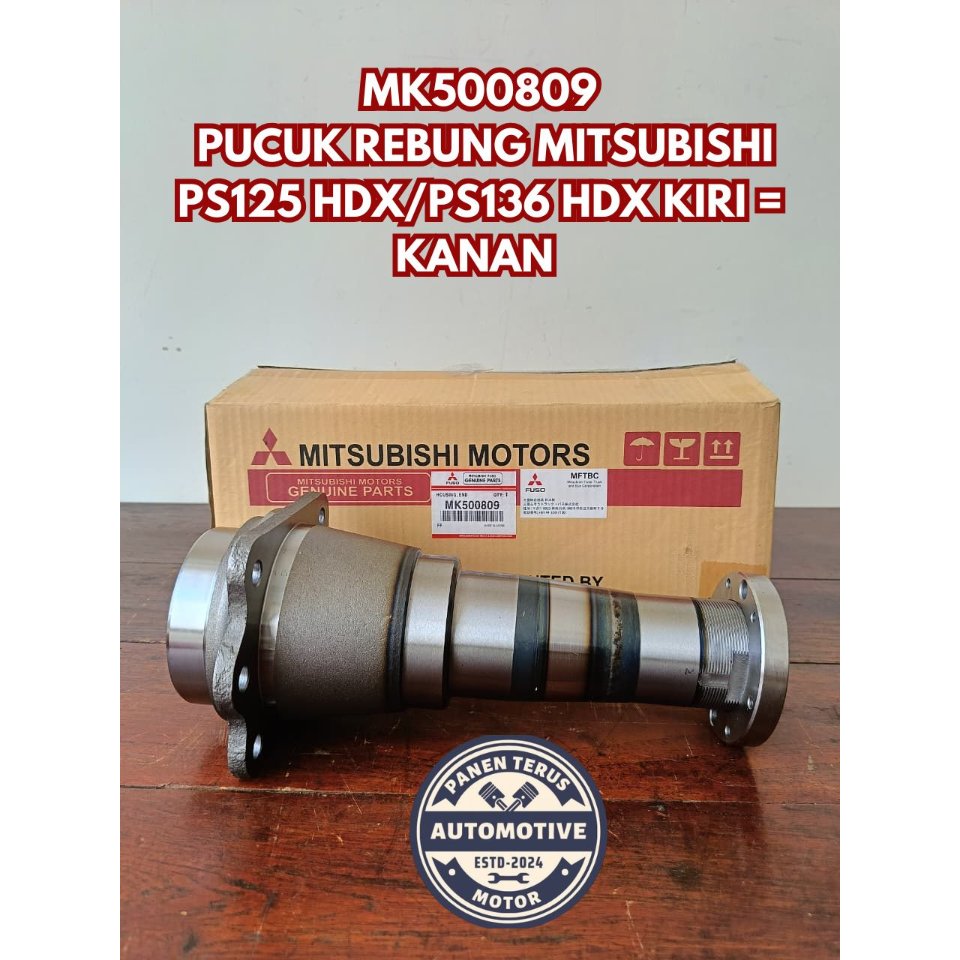 PUCUK REBUNG/PUCUK BUMBUNGAN/HUB SPINDLE CANTER HDX136 PS125 HDX MK500809