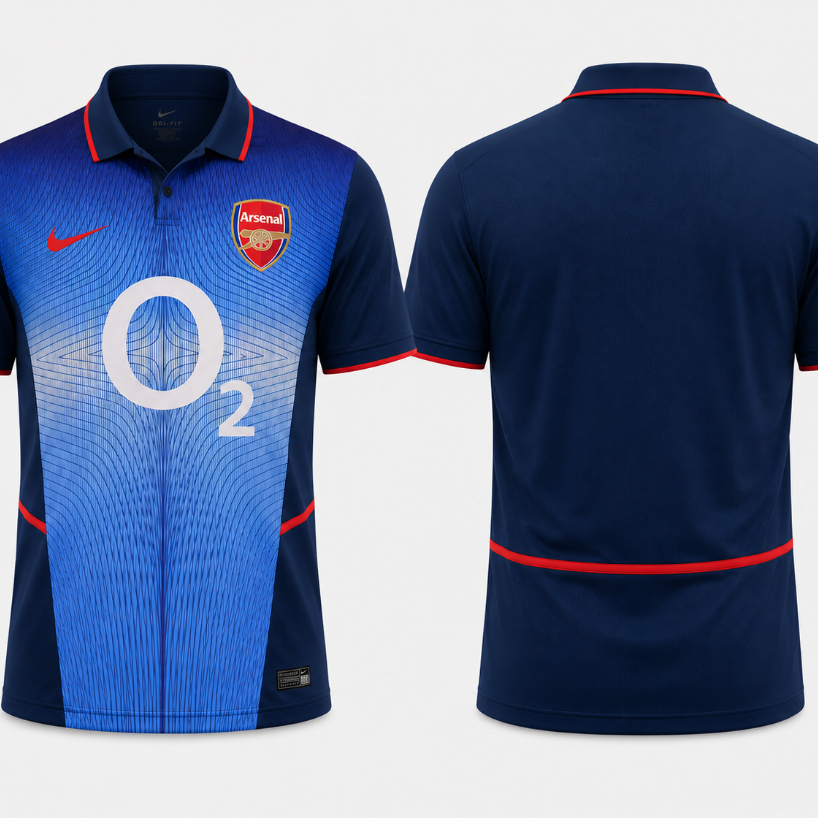 Jersey arsenal ss away 2003/04 // Kaos Jersey Bisa Free Custom Nama dan Nomor Punggung // Baju Jerse