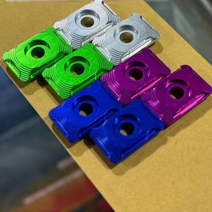 Tutup arm cnc cover anting arm Setelan Bawah Arem Kaze Fiz R Jupiter alumunium CNC T6 finishing anod