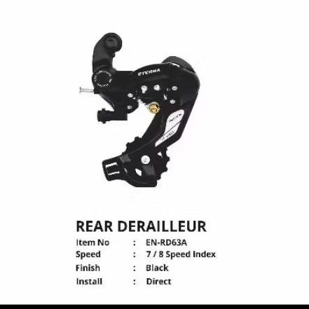 rd Eterna 63 baut 7/8 speed