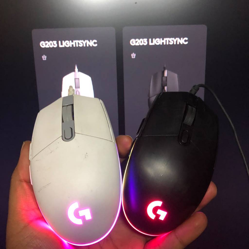 Logitech G203 LIGHTSYNC Gaming Mouse Bekas