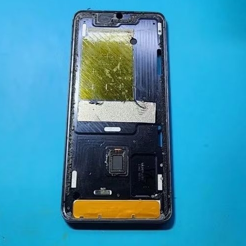 frame tulang tengah dudukan tatakan lcd xiaomi mi note 10 pro  M1910F4S original copotan