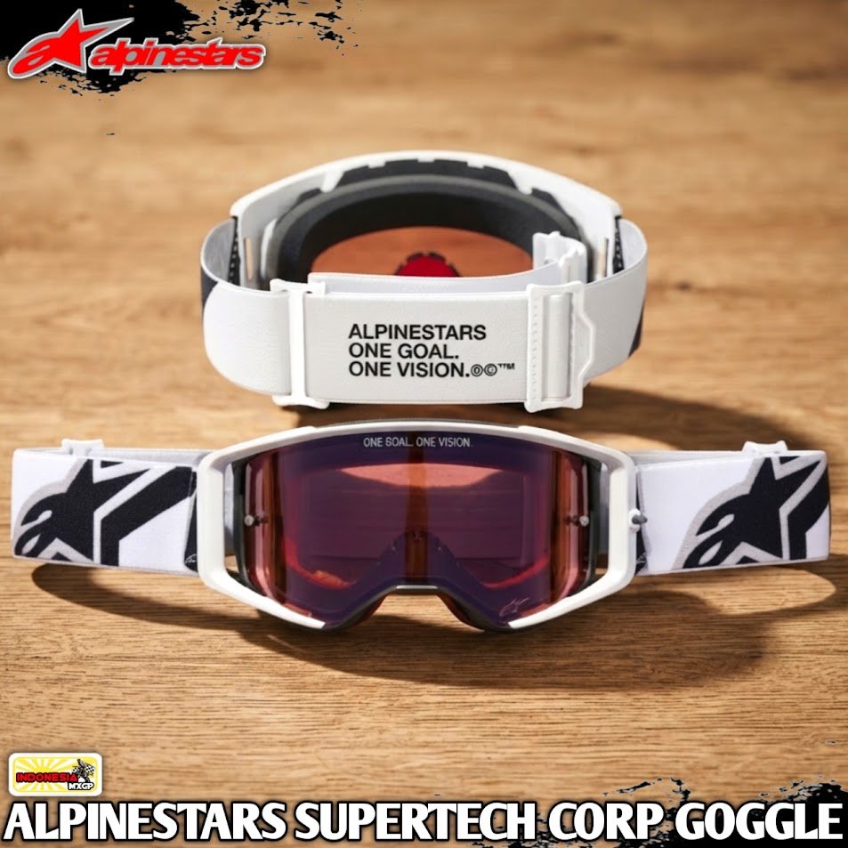 ALPINESTARS SUPERTECH CORP ABSOLUTE VISION GOGGLE - KACAMATA ADVENTURE TRAIL - ENDURO KOMPETISI OFF-