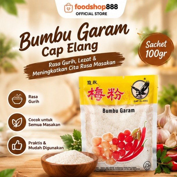 Bumbu Garam / Bumbu Buah Cap Elang Sachet