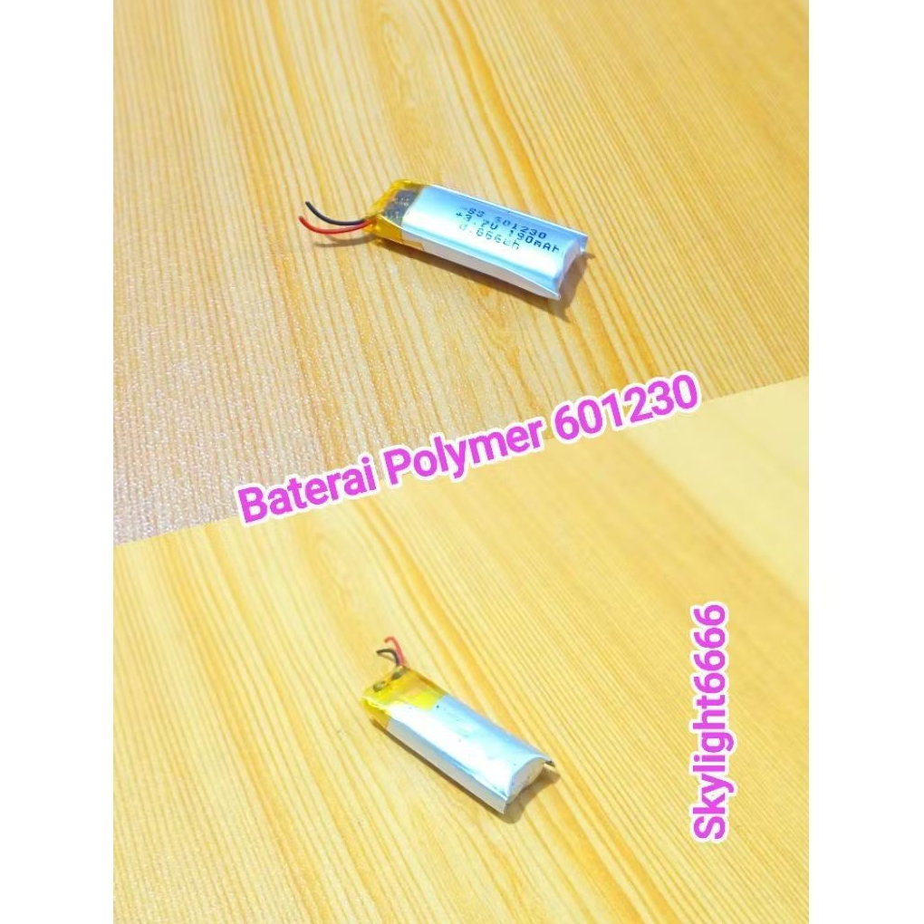 Baterai Polymer (601230) 190mah Copotan