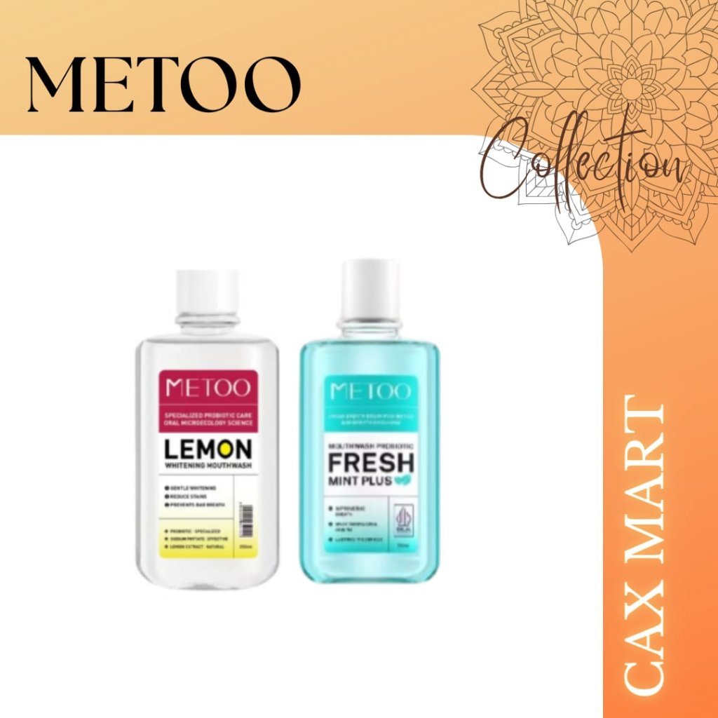 METOO Obat Kumur Mouthwash Probiotik 100 ml & 250 ml