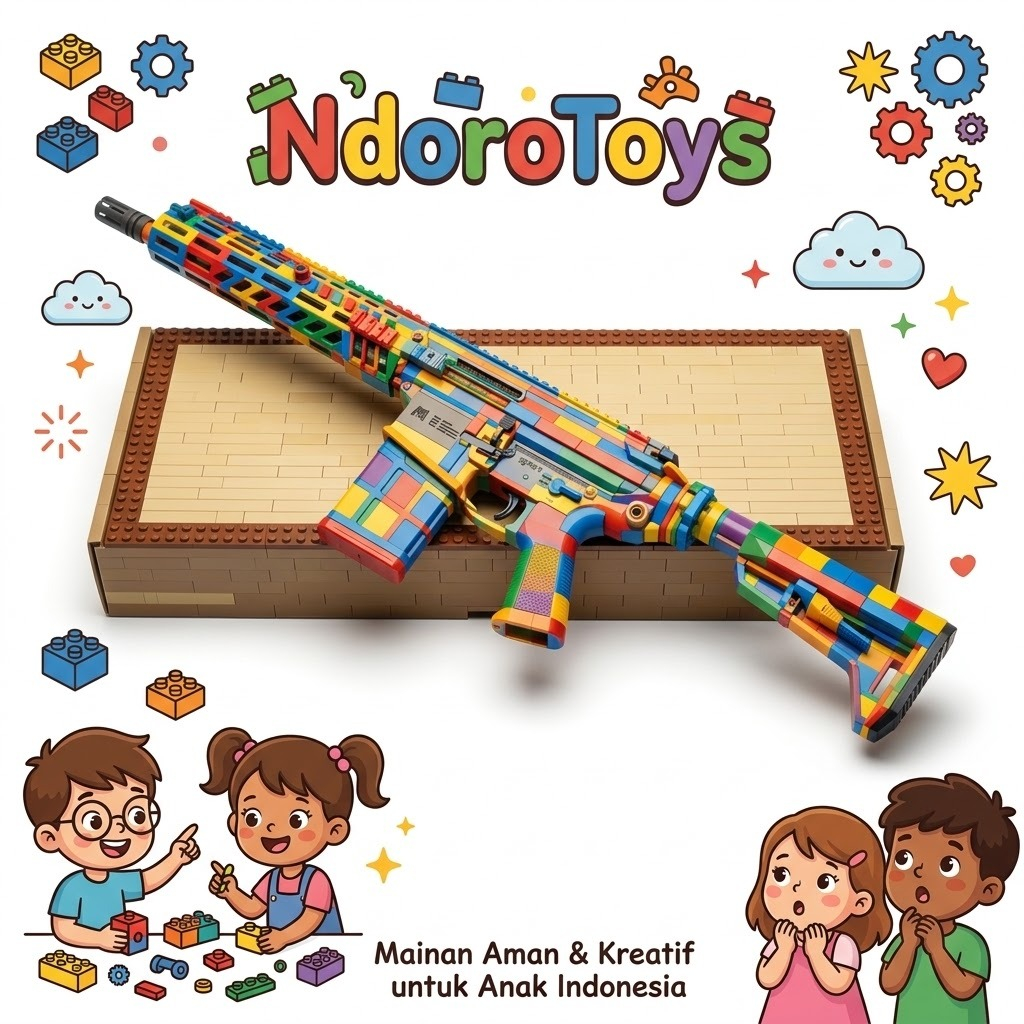 Mainan anak water gel blaster sig UDL xm tuju ndorotoys