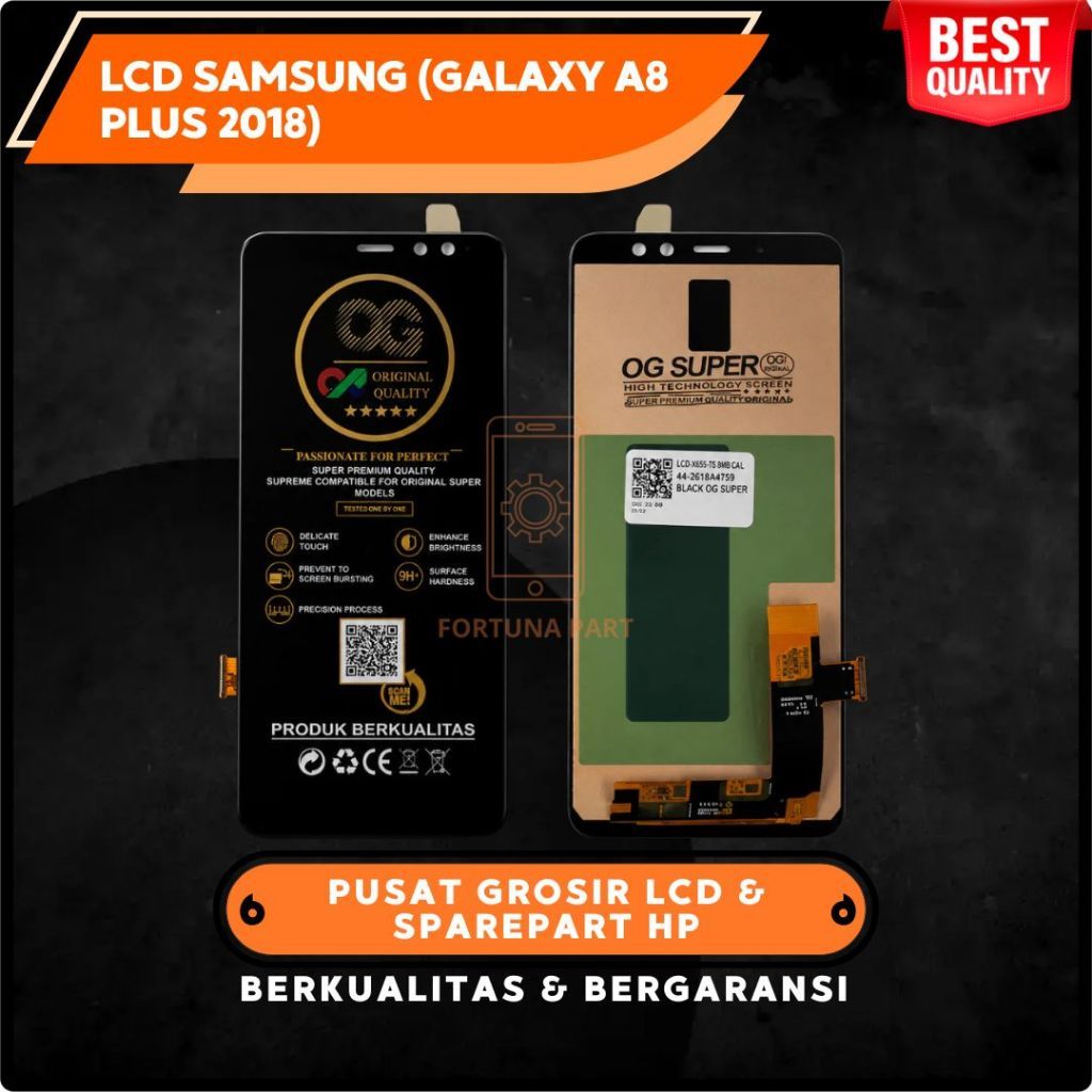 LCD TOUCHSCREEN SAMSUNG GALAXY A8 PLUS 2018 A730 ORIGINAL