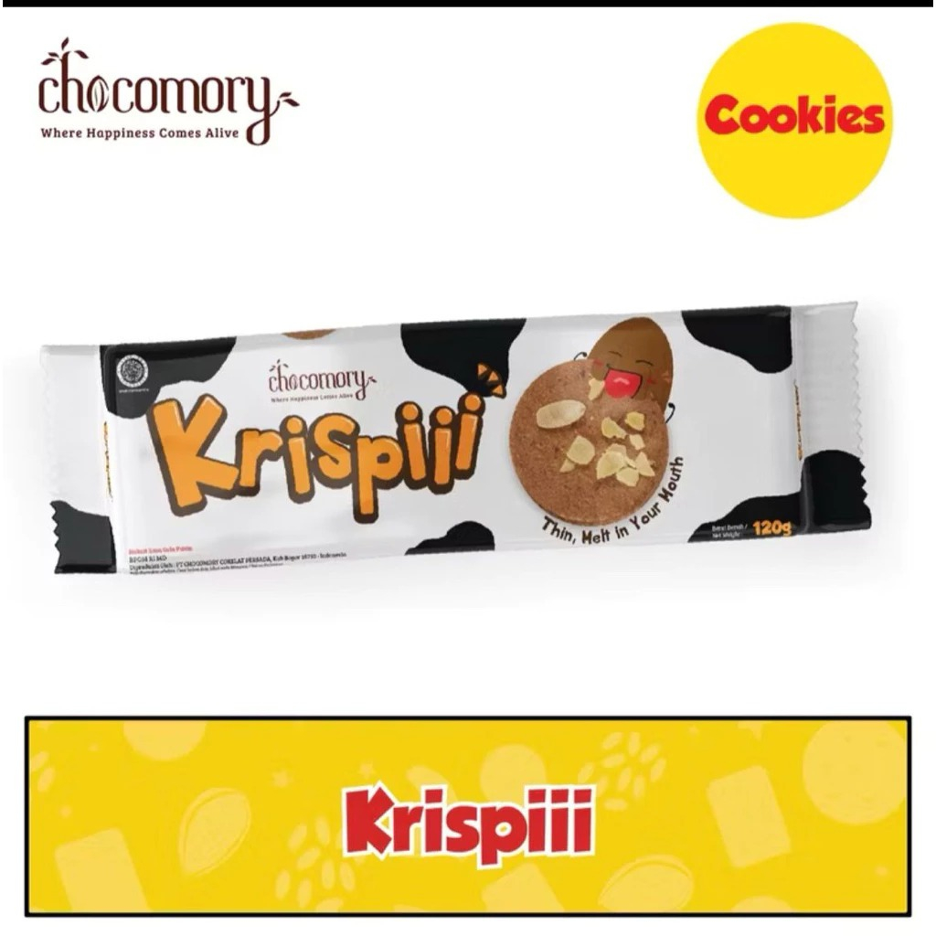 CHOCOMORY KRISPIII COOKIES - Oleh Oleh Khas Bandung
