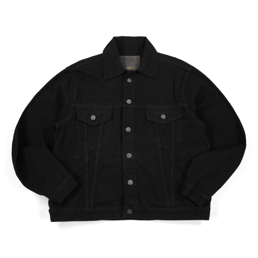 Denim Jacket Hailey Basic Black Thanksinsomnia