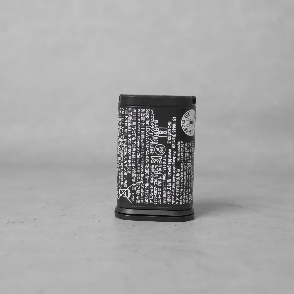 Leica Battery BP-SCL4 Baterai untuk Leica Q2 SL SL2 SL2-S Q2 Q3
