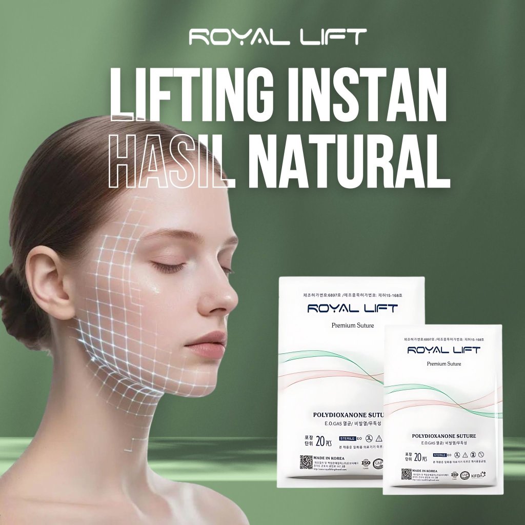 Royal Lift PDO/PCL Hiko Thread Lift, Nose Thread Lift Benang Hidung dan Wajah
