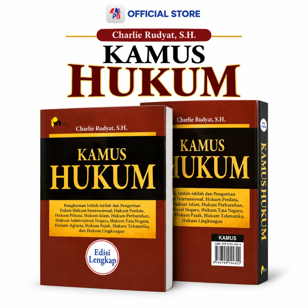Buku Kamus Hukum Edisi Lengkap / Charlie Rudyat, S H / Pustaka Baru Press - PM