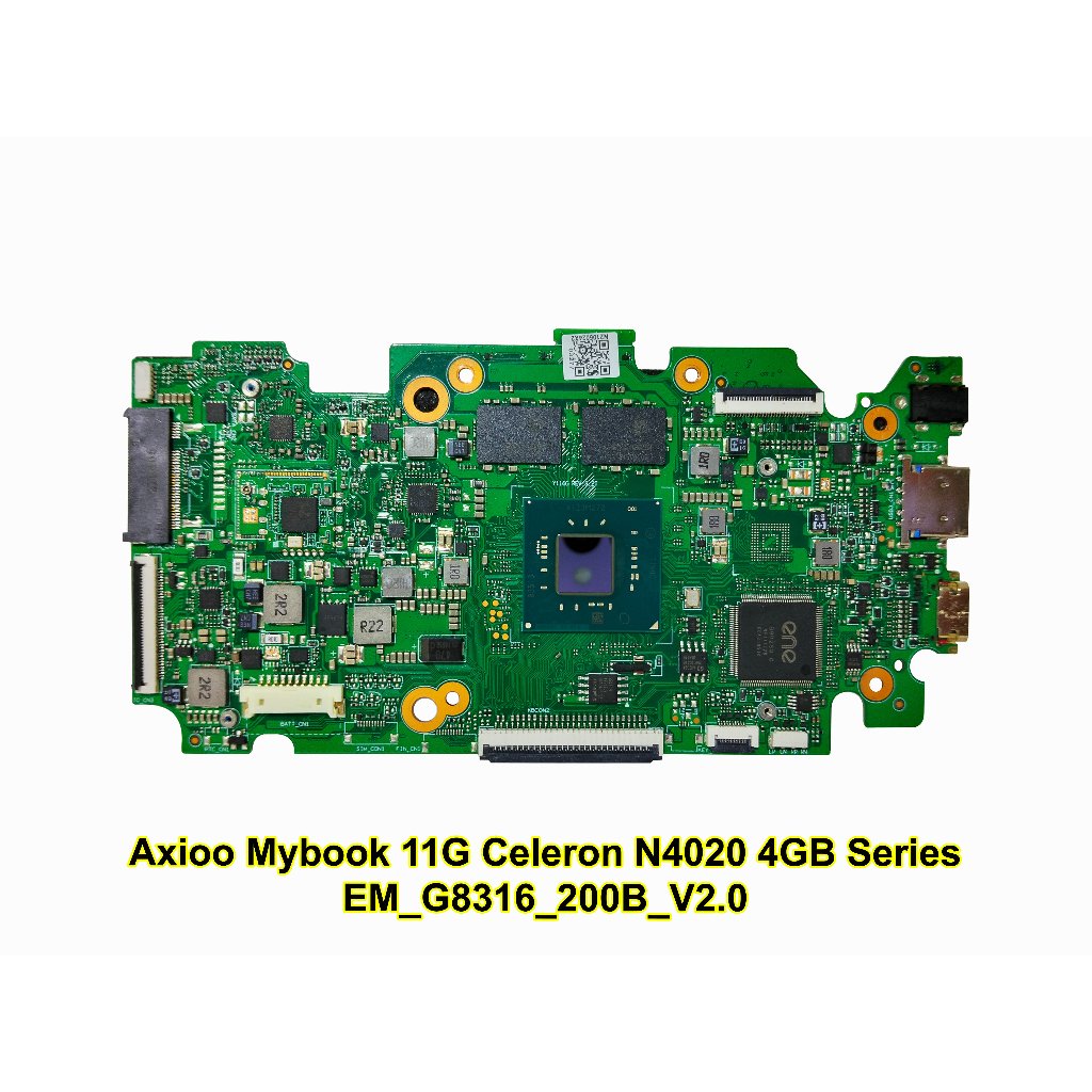 Mainboard Motherboard Mobo Laptop Axioo Mybook 11G Celeron Processor N4020 4GB Series