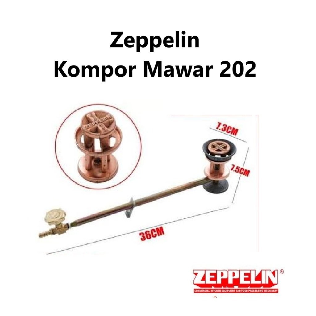 Zeppelin Kompor Mawar 202