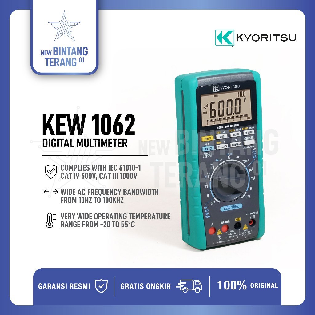Kyoritsu 1062 Digital Multimeter