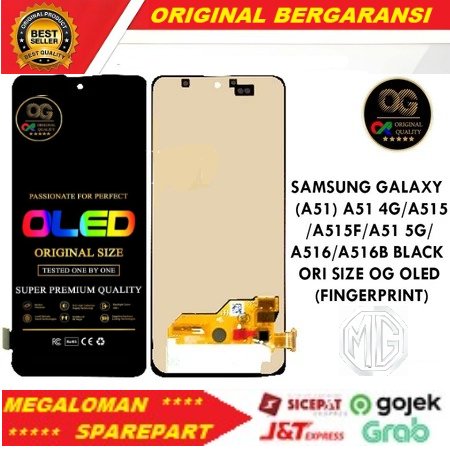 oled og super bisa fingerprint lcd ts samsung a51 / a515 original  quality