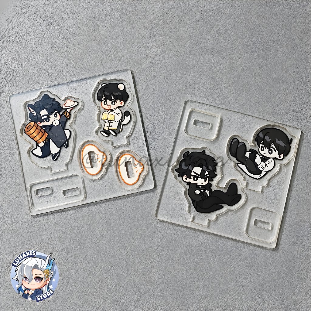 Merch Akrilik Standee 5cm Set Omniscient Reader Viewpoint ORV Kim Dokja Yoo Jonghyuk Collectibles Un