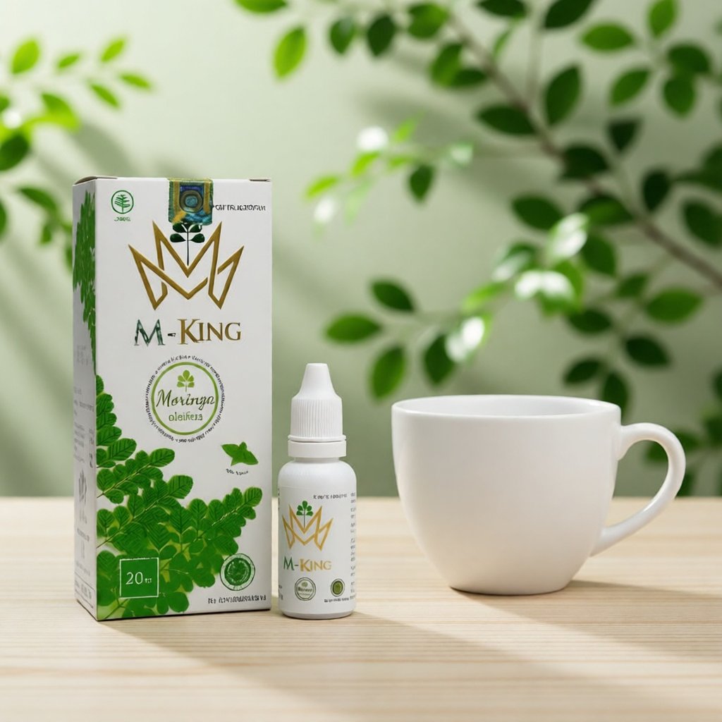 M-KING Jamu Tetes Herbal Mengobati Segala Penyakit 20ml BPOM Halal Semua Usia