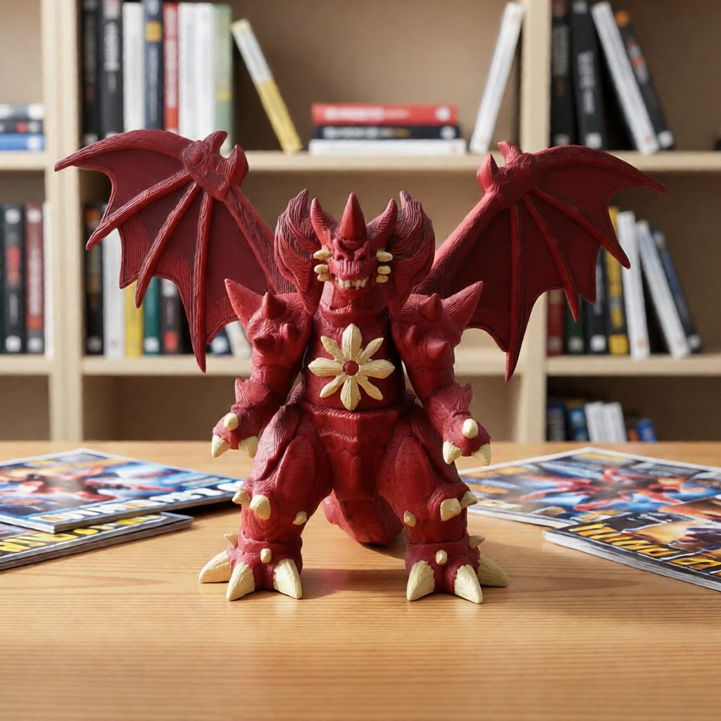 Cuero Mainan Destroyah Action Figure Godzilla Monster Ultraman Kaiju, Mainan Anak Laki laki