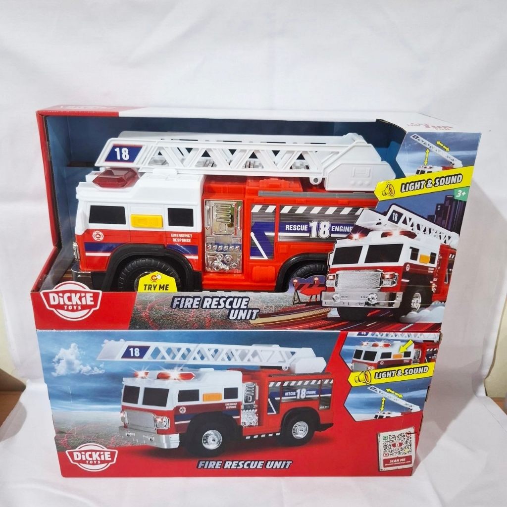 Dickie Toys Mainan Mobil Truk Pemadam Kebakaran / Fire Truck BESAR