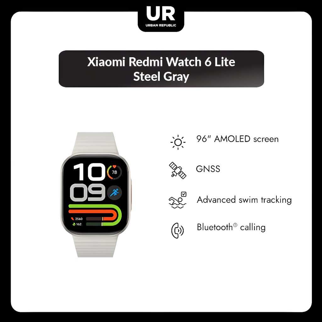 Xiaomi Redmi Watch 6 Lite - Steel Gray