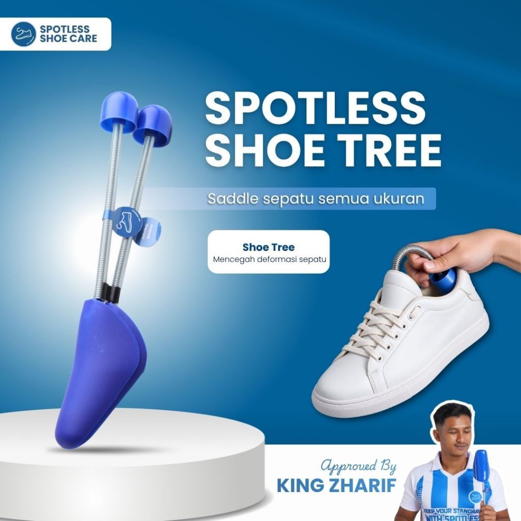 Catokan Sepatu | Spotless Shoe Tree Penjaga Bentuk Sepatu Anti Kerut