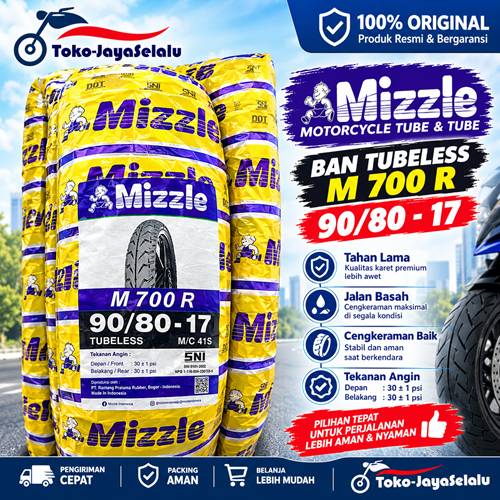 Ban mizzle tubeless 90/80-17 m700 m 700