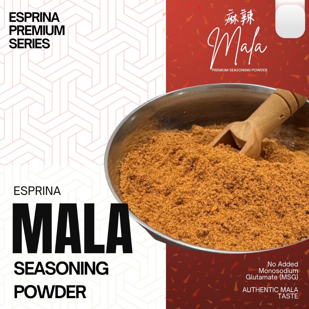Mala Seasoning Powder - Bumbu Tabur Rasa Mala, Bumbu Tabur Mala - Bumbu Mala - Bumbu Tabur Mala Prem