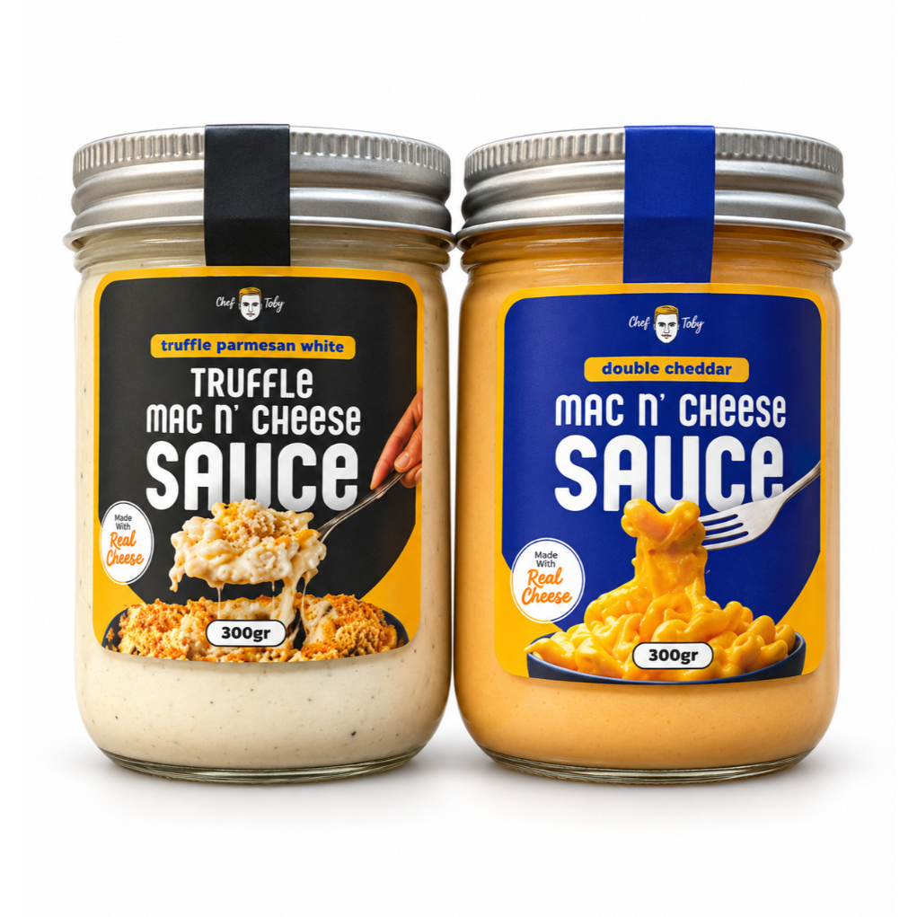 Mac n cheese papabule sauce 100% real cheddar cheese sauce