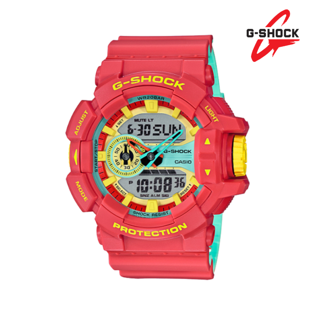 JAM TANGAN PRIA CASIO G-SHOCK GA-400CM-4ADR ANALOG DIGITAL ORIGINAL
