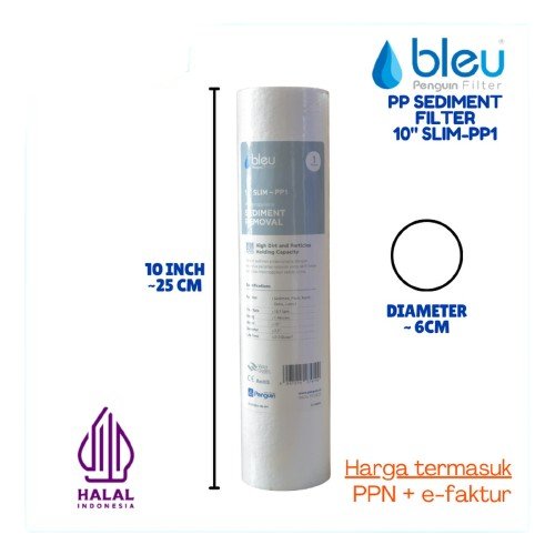 Filter Air - Bleu Penguin - Sediment Filter Air