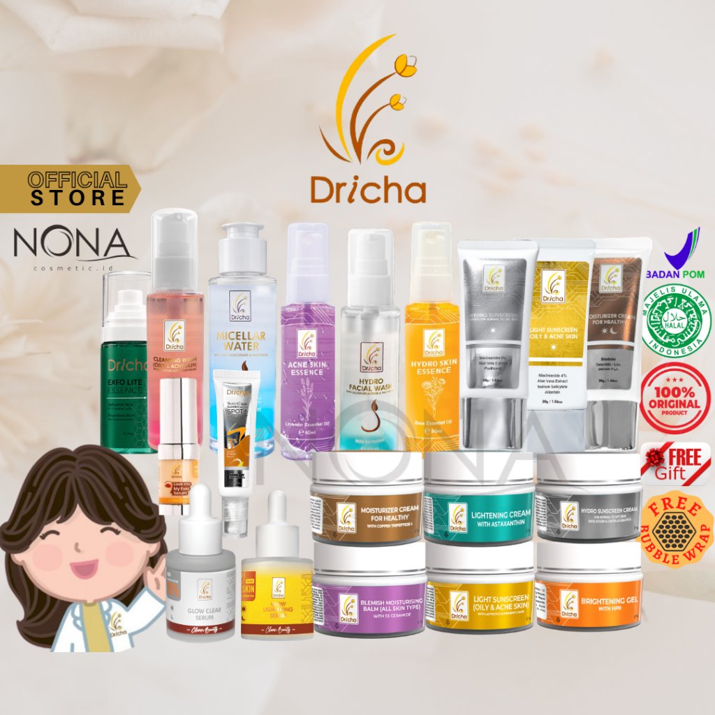 [READY] DRICHA SKINCARE - BRIGHTENING GEL - LIGHT SUNSCREEN DRICHA by Dr. ika