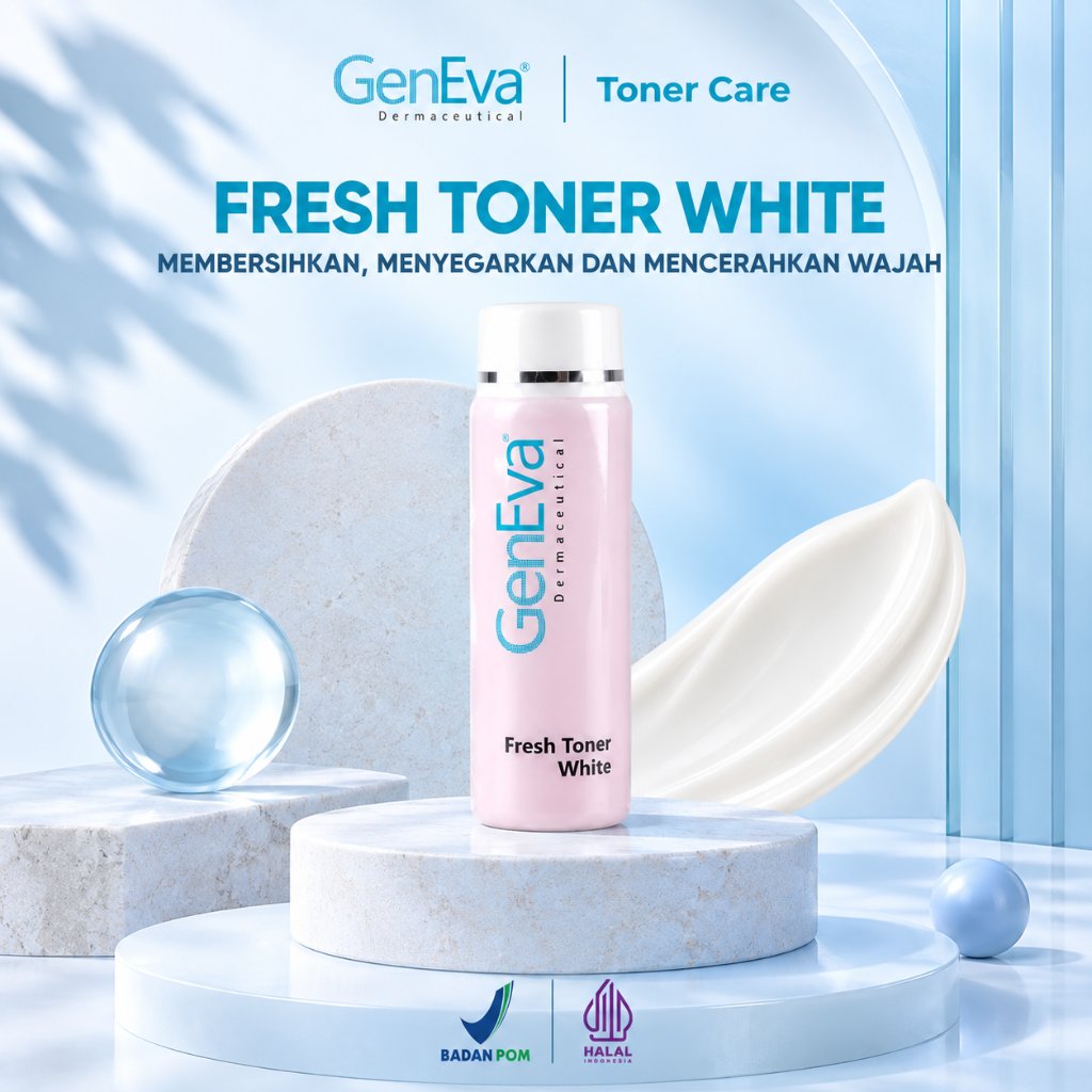 GENEVA Fresh Toner Dengan Aloe Vera & Witch Hazel Extract