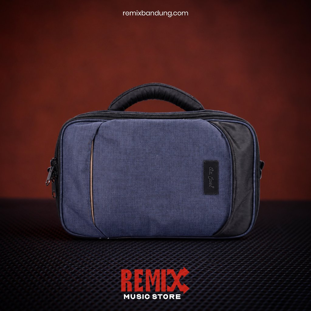 DR.CASE -Tas Efek - Gigbag Efek Portage 2.0 Navy Line6 Hx Stomp VAleton Gp100 Nux Mg 300 - Drcase Dr