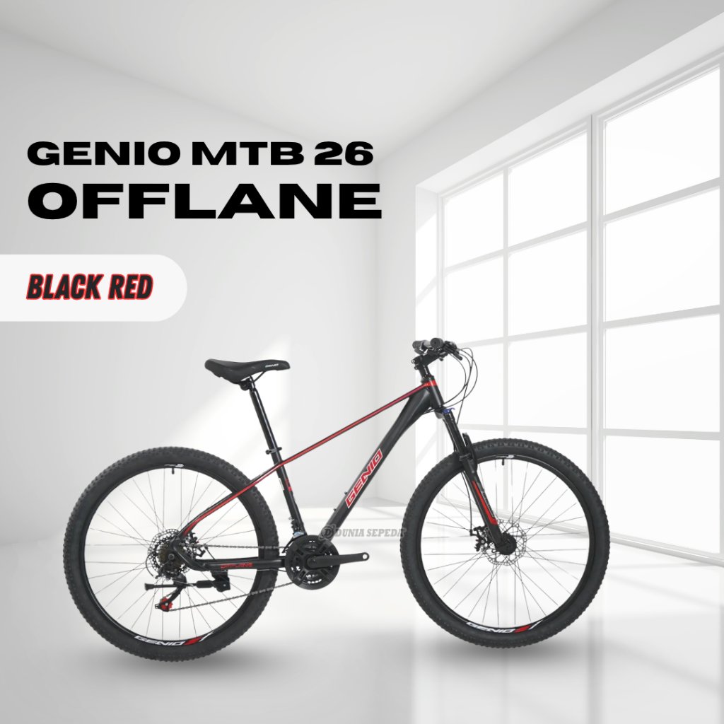 Sepeda Gunung MTB Genio 26 Offlane - Sepeda Gunung Genio Offlane 26 Inch 3x7 Speed