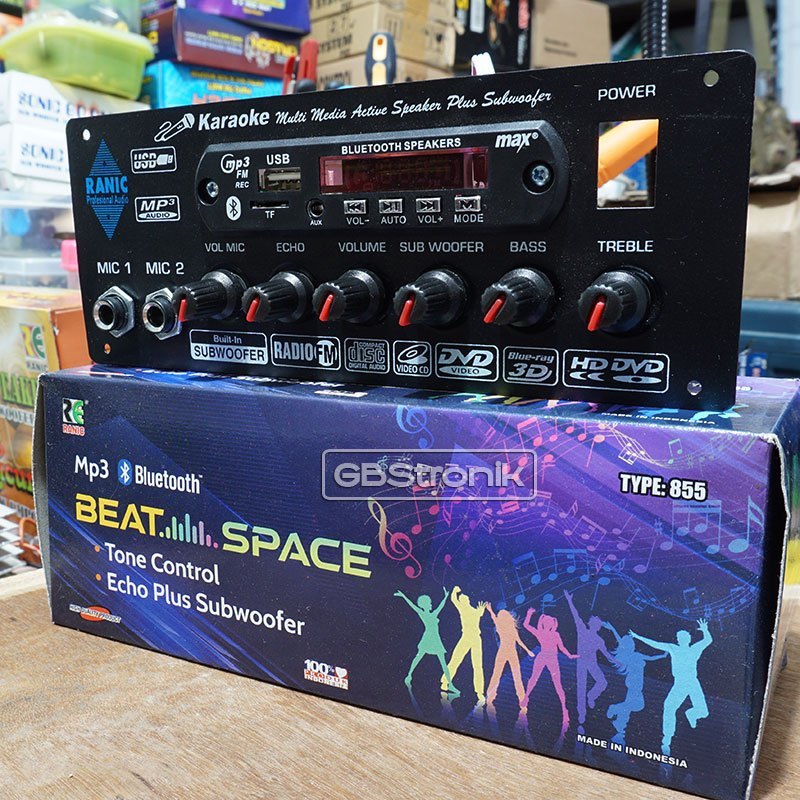Kit tone control Beat Space Mp3 Bluetooth