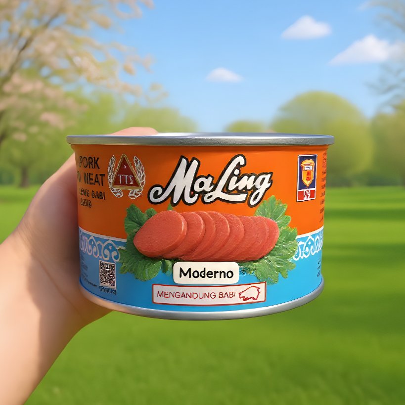 TTS Maling luncheon meat 397gr - TTS Pork luncheon meat 397gr