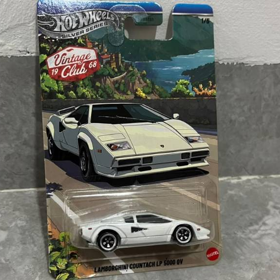 Hotwheels LAMBORGHINI COUNTACH LP 5000 QV VINTAGE CLUB 1968