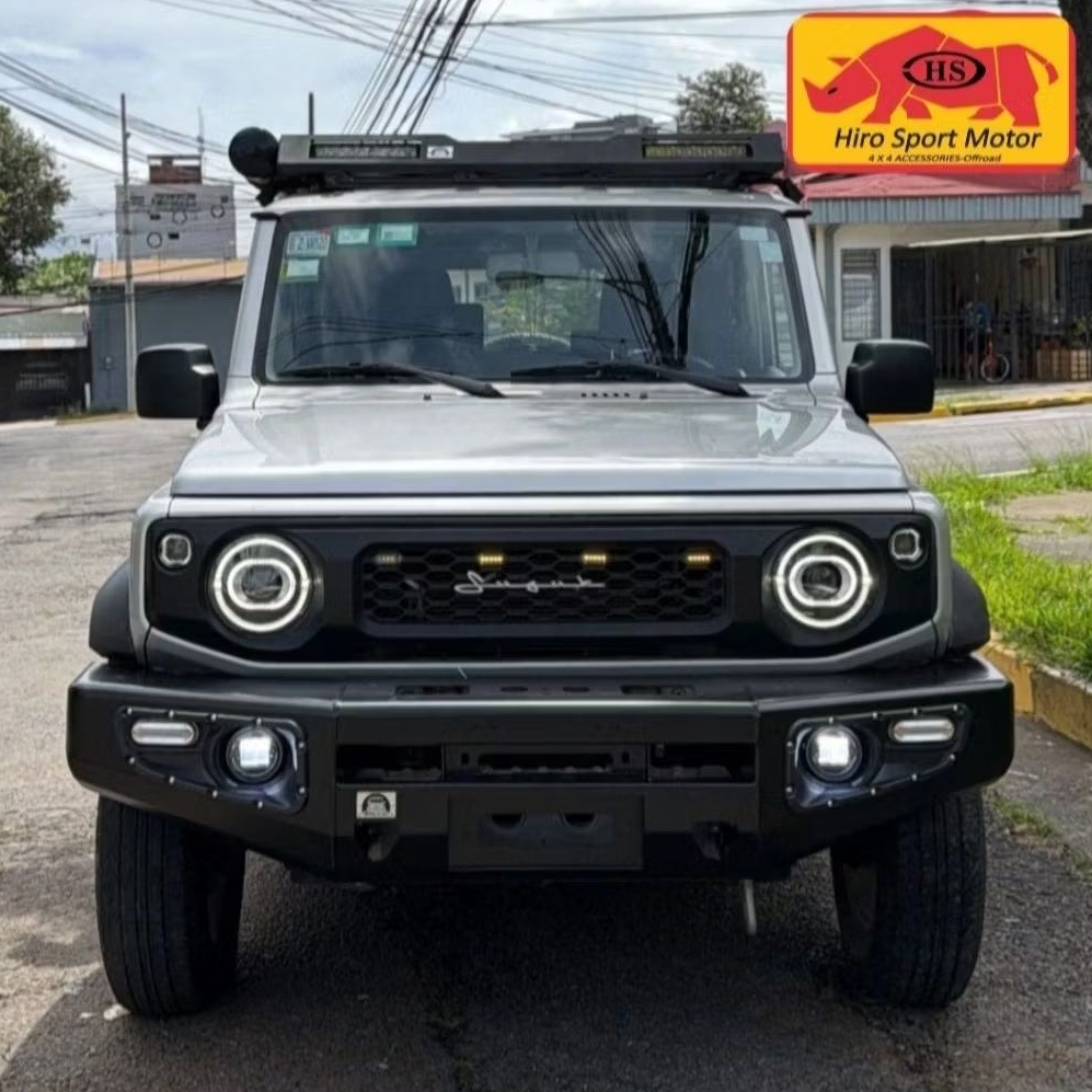 LED Bumper Depan Jimny Katana + Foglamp Hiro Motor