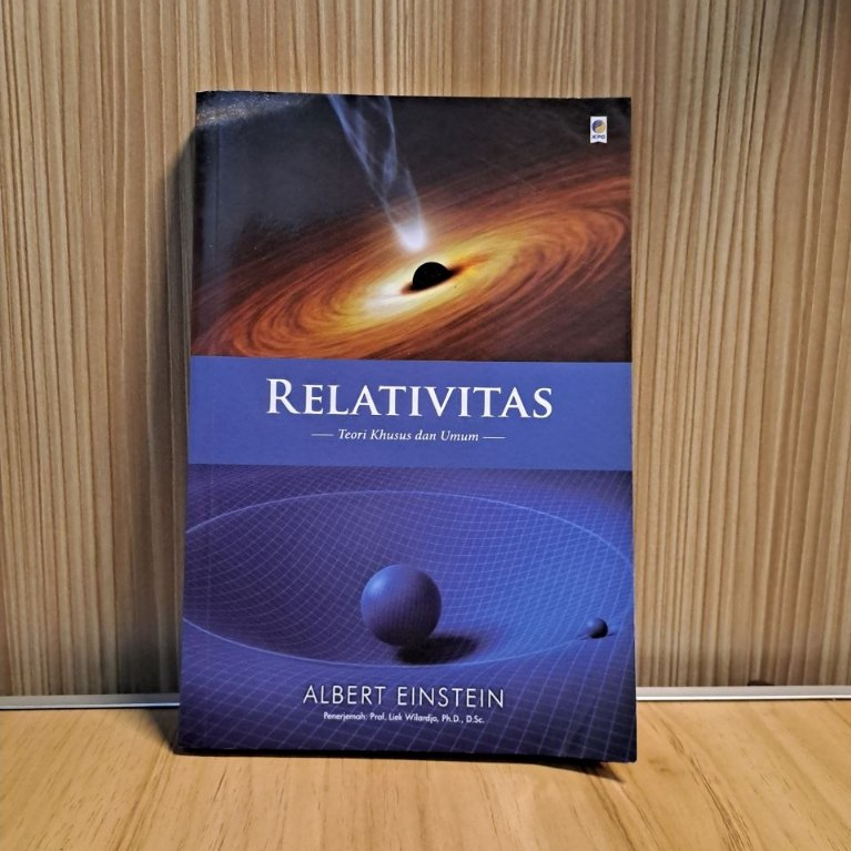 Buku Relativitas Albert Einstein preloved